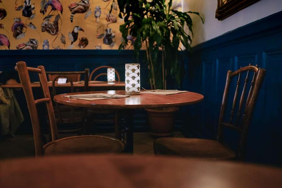 Photo Empty restaurant