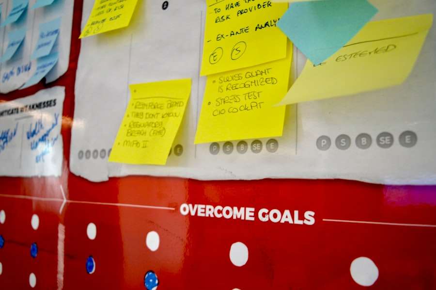 Photo goal setting worksheet