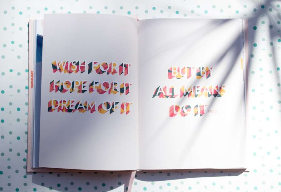 Photo goal setting